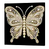 (30x30cm)Butterfly DIY Pearl Painting Art With Inner Frame Handmade Pearl Material Art Kit Living Room Decor