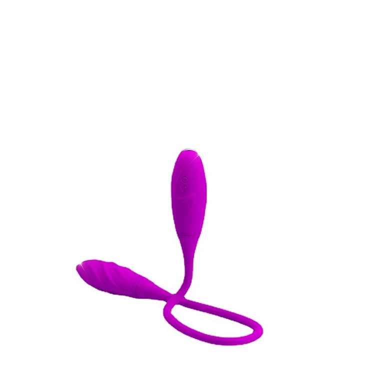 Double Head Buckle Vibration Charging Anal Vibrator Sex Products 7 Speed G-spot Vibration Eggs