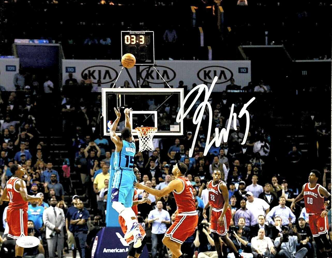 KEMBA WALKER CHARLOTTE BOBCATS HAND SIGNED AUTOGRAPHED 11X14 Photo Poster painting WITH COA JSA