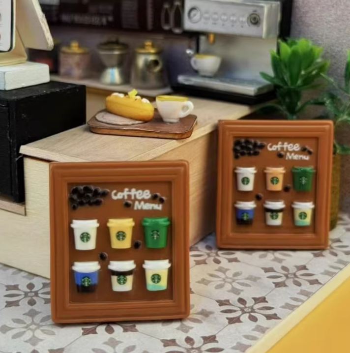 Mini Staribe Coffee Menu DIY Accessories