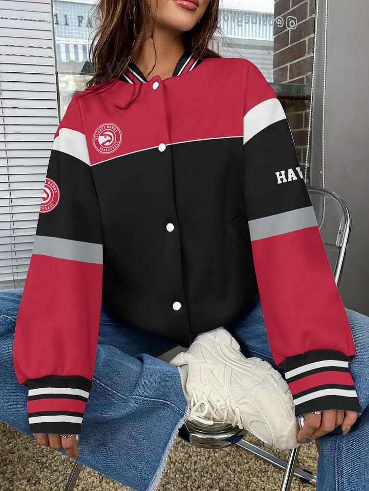 Atlanta Hawks Limited Edition Full-Snap Casual Jacket