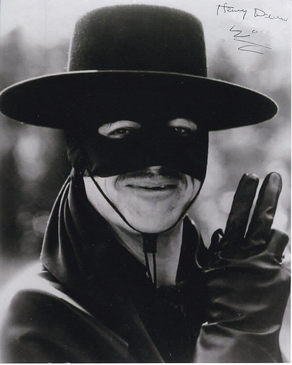 HENRY DARROW signed autographed THE NEW ADVENTURES OF ZORRO DON DIEGO Photo Poster painting