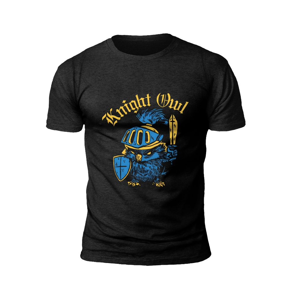 Knight Owl: Noble Guardian T-Shirt