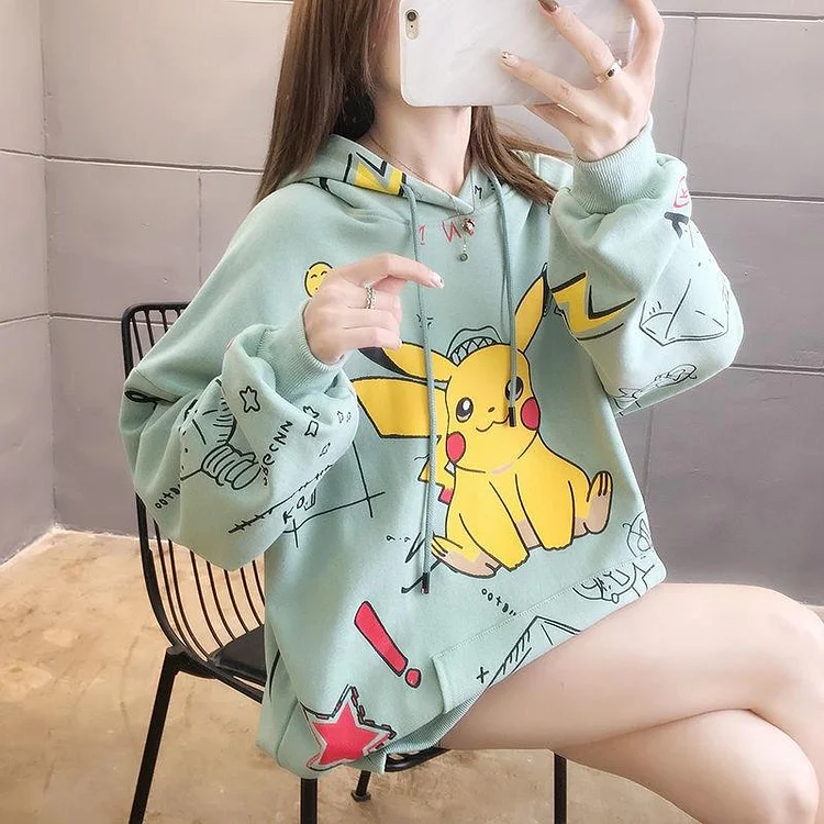 Pokemon Pikachu Kawaii Hoodie For Fall weebmemes