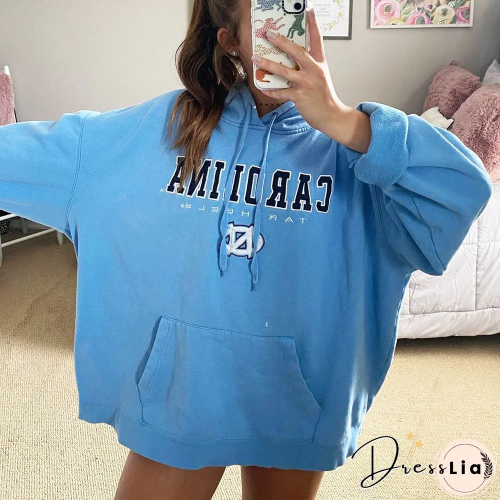Modern Casual Printed Color Long Sleeve Hoodie