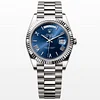 Rolex Day-Date m228239-0007 White gold with Blue Dial (Roman Numerals) President bracelet (40mm) Super Clone