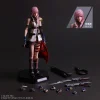 Play Arts Kai Movable Lightning - (FF13) Final Fantasy XIII Official Statue - Square Enix