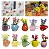 Cute Plant Fridge Magnets Mini Ceramic Vase Fridge Magnets Tiny 3D Plant Vase