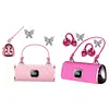 BT Clip-On Wireless Headphones Handbag Style Open-Ear Headphones with LED Digital Display for Women Girl Work Fitness Sport Gift
