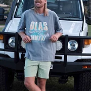 Unisex Retro Surf Oversized T-Shirt