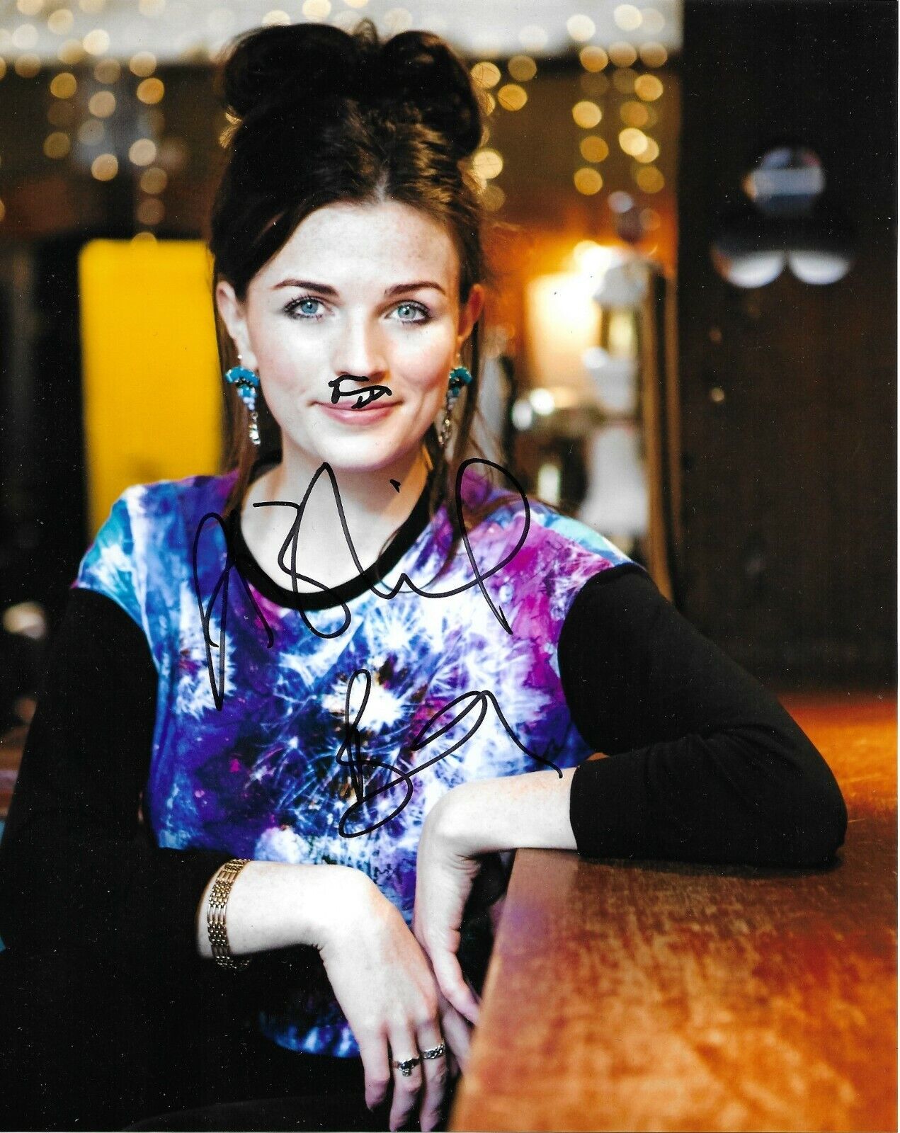 Aisling Bea Signed 10x8 Photo Poster painting AFTAL
