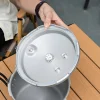 Generic Camping Pressure Cooker, Small Travel Rice Cooker, Household for Travel Outdoor
