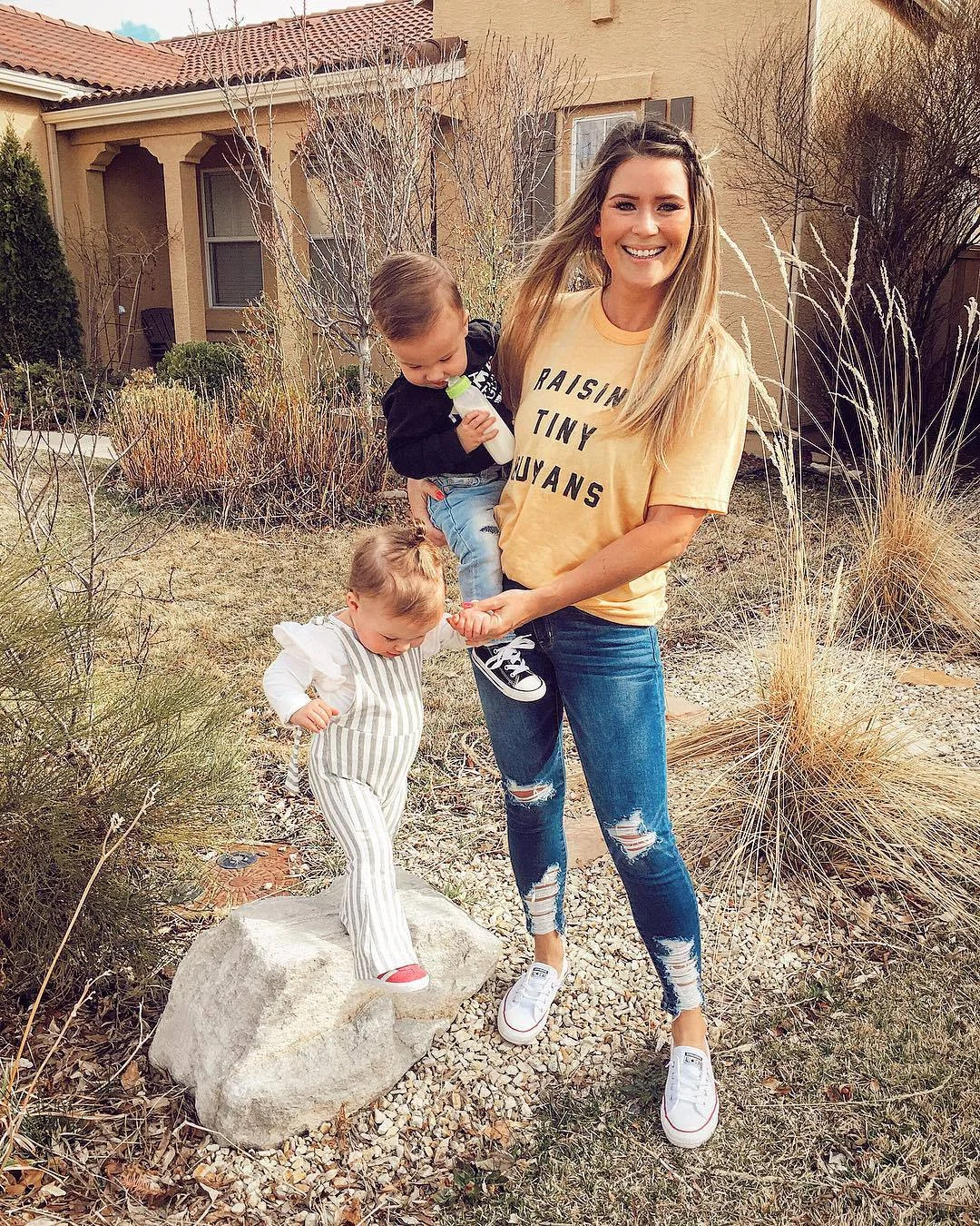 Raising Tinny Human Short Sleeves T-shirt