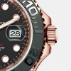 Rolex 116655 Yacht-Master 40mm Everose Gold 'Oysterflex'-NEW