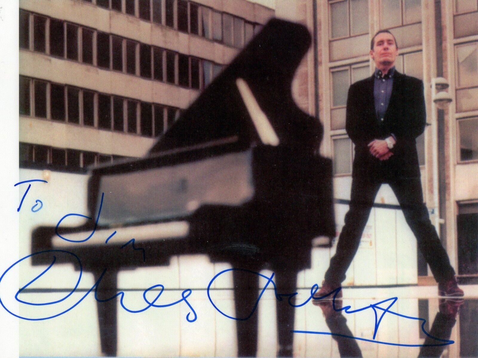 JOOLS HOLLAND AUTOGRAPH, SQUEEZE, PIANIST, COMPOSER