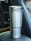 Camping Travel Kettle 12V/24V Car Electric Heating Cup 300ML Insulated Drink Mug