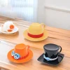 Cartoon Household Ceramic Cup Creative Coffee Cup and Saucer