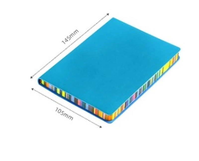 1 Piece Multicolor Learning School Pu Leather Paper Casual Vacation Notebook