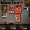 [US Local Warehouse]3PCS Beer Word - Vintage Metal Signs Set - 30*40cm