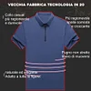 Gioiacombo&trade; POLO da uomo in seta di ghiaccio alla moda 