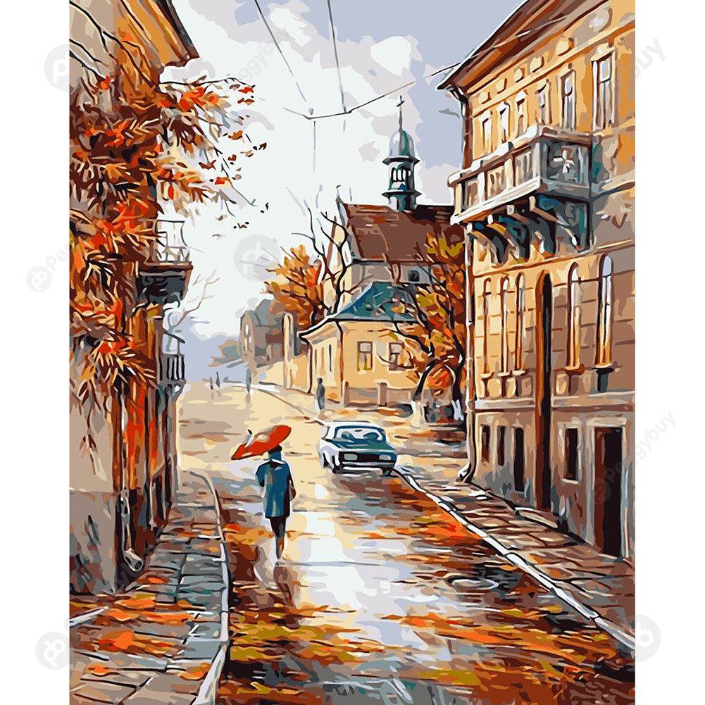 

40*50CM Paint By Numbers-Alley, 501 Original