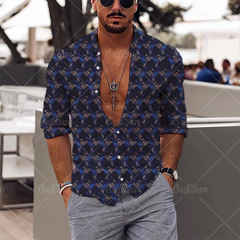 Outdoor Casual Long Sleeve Shirt |Fashion Men's Shirt