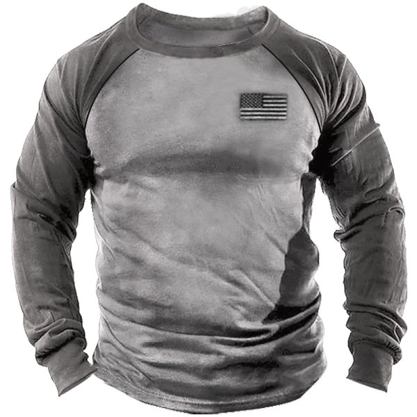 Men's Outdoor Tactical Raglan Sleeves T-shirt-Compassnice®