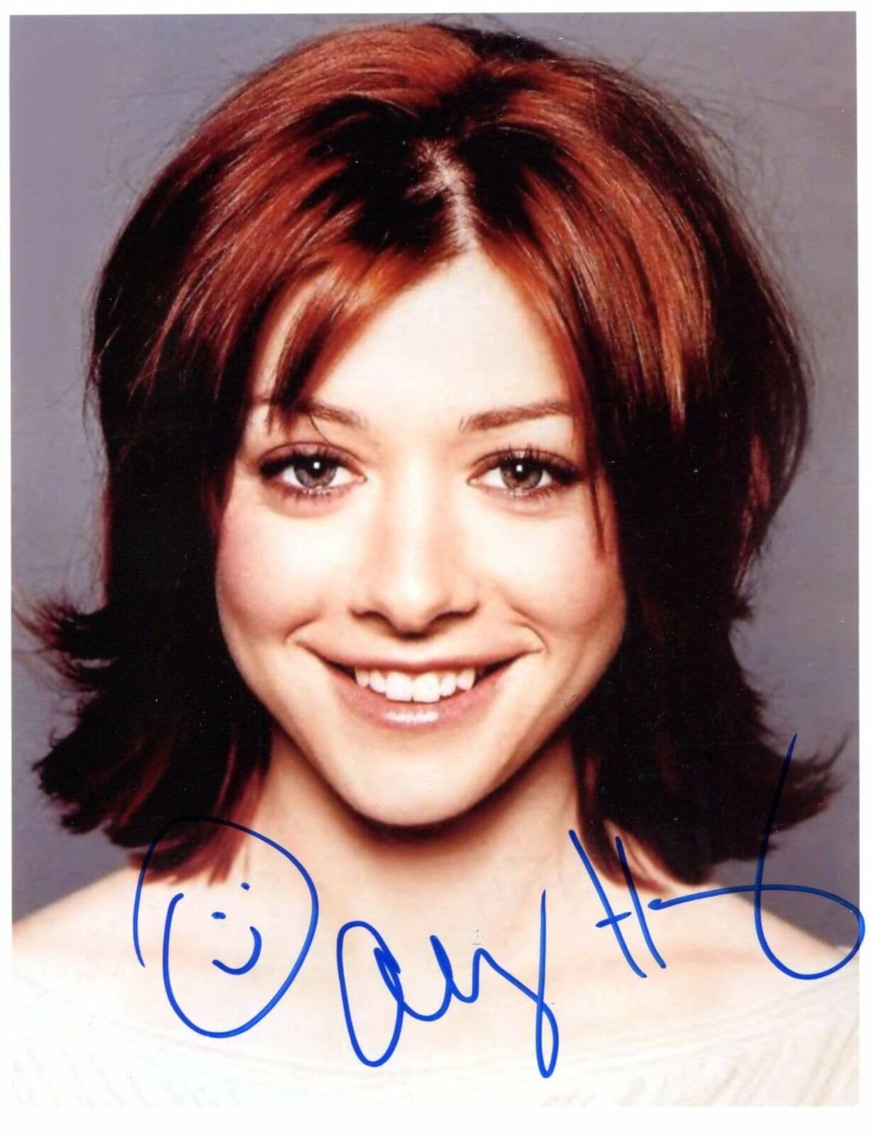 Alyson Hannigan ACTRESS autograph, In-Person signed Photo Poster painting