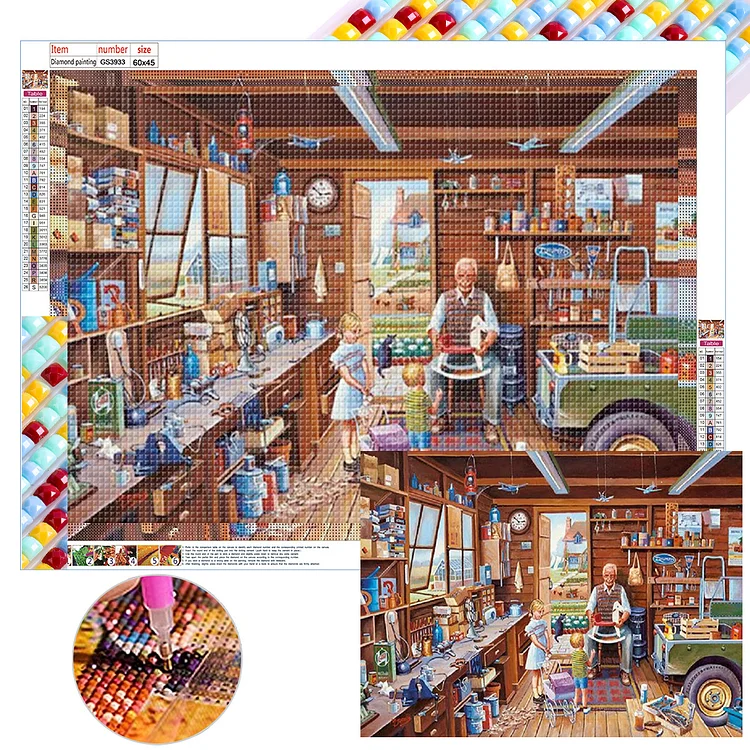 Toy House - Full Square - Diamond Painting (60*45cm)