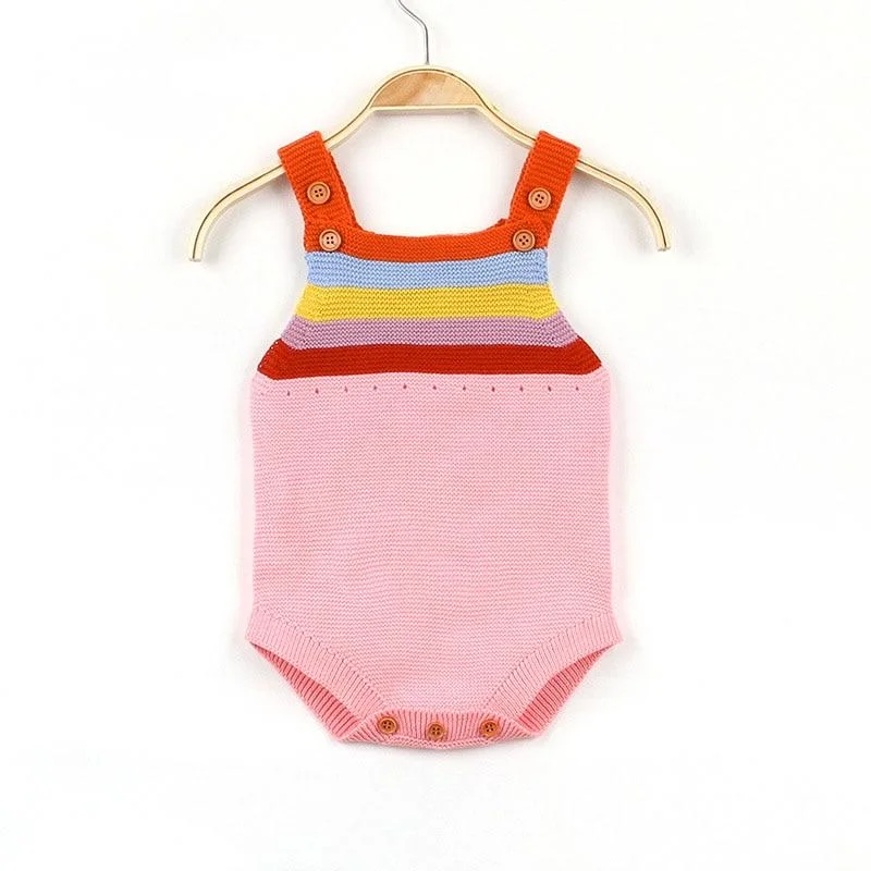 Baby Romper Jumpsuit Autumn Sweater Baby Knitted Sweater Jumpsuit Children Warm Clothing Fashion Jumpsuit