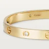 CARTIER LOVE BRACELET, 4 DIAMONDS