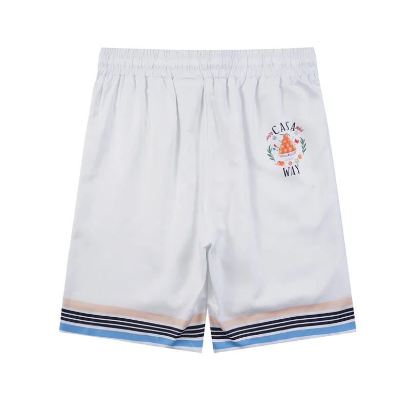 Casablanca 2023 new silk short-sleeved shirt