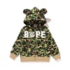 Kid Boy Girl Camouflage Shark Head 3D Digital Print Fashion Trend Hoodie