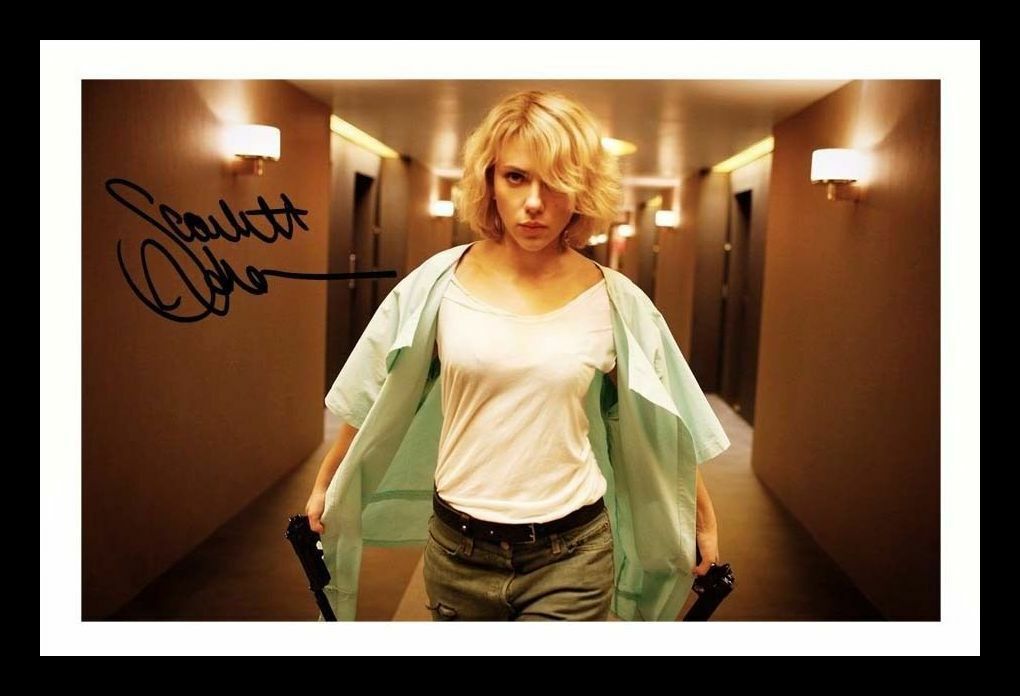 Scarlett Johansson Autograph Signed & Framed Photo Poster painting