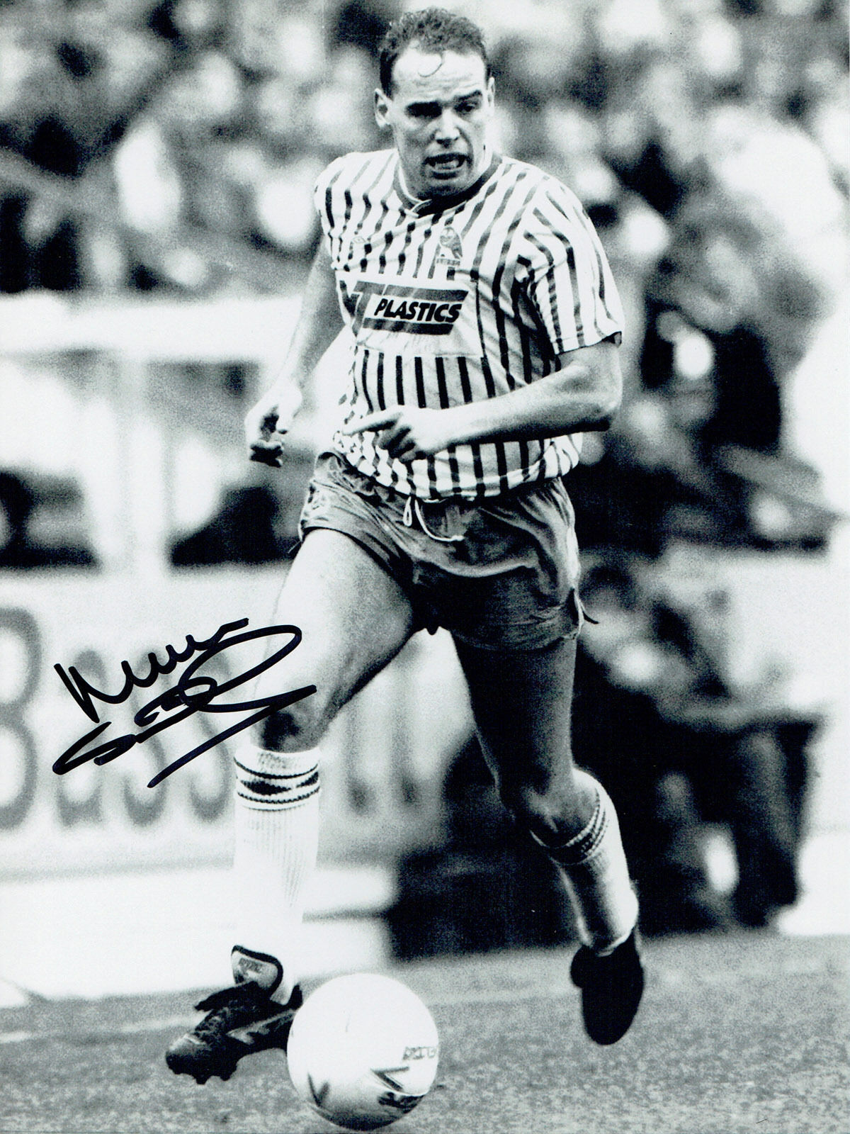 Mel STERLAND SIGNED RARE Photo Poster painting Autograph Sheffield Wednesday Owls AFTAL COA