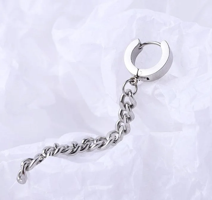 TXT Beomgyu Style Dangling Chain Earring