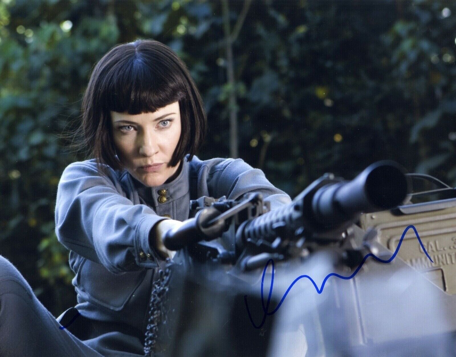 Cate Blanchett signed Indiana Jones movie 14x11 Photo Poster painting