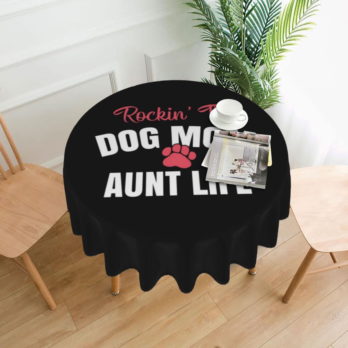 

Dog Samoyed - Round Tablecloth, 90cm, 501 Original