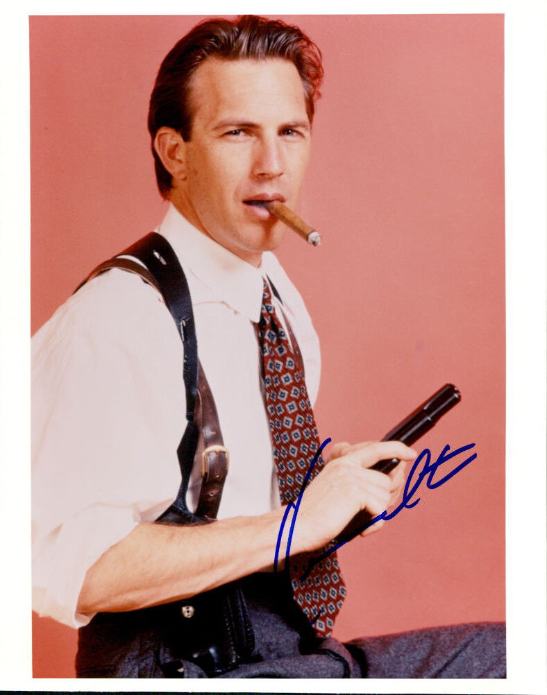 Kevin Costner (The Untouchables) signed authentic 8x10 Photo Poster painting COA