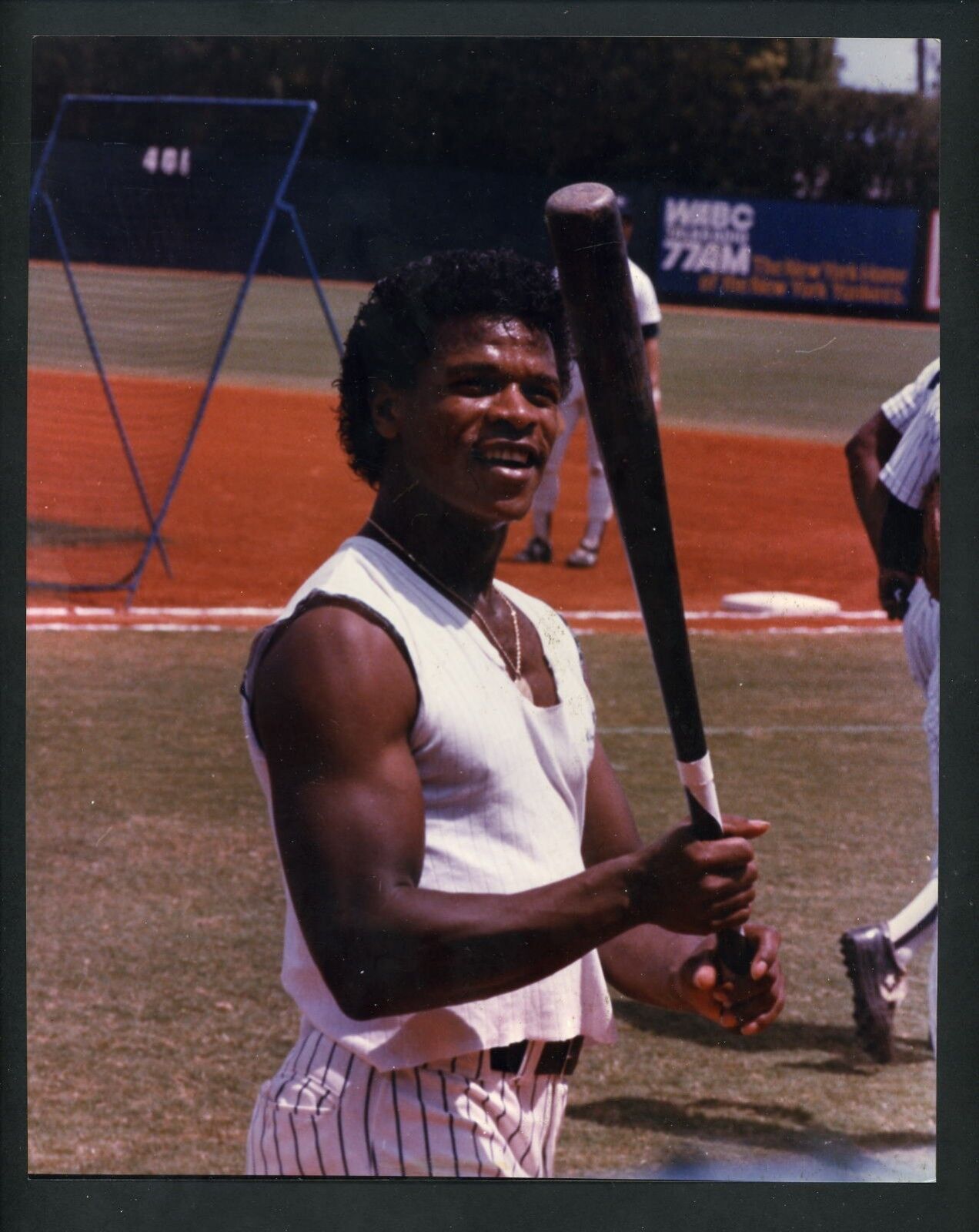 Rickey Henderson 1985 Spring Training Original 8 x 10 Photo Poster painting New York Yankees 2B