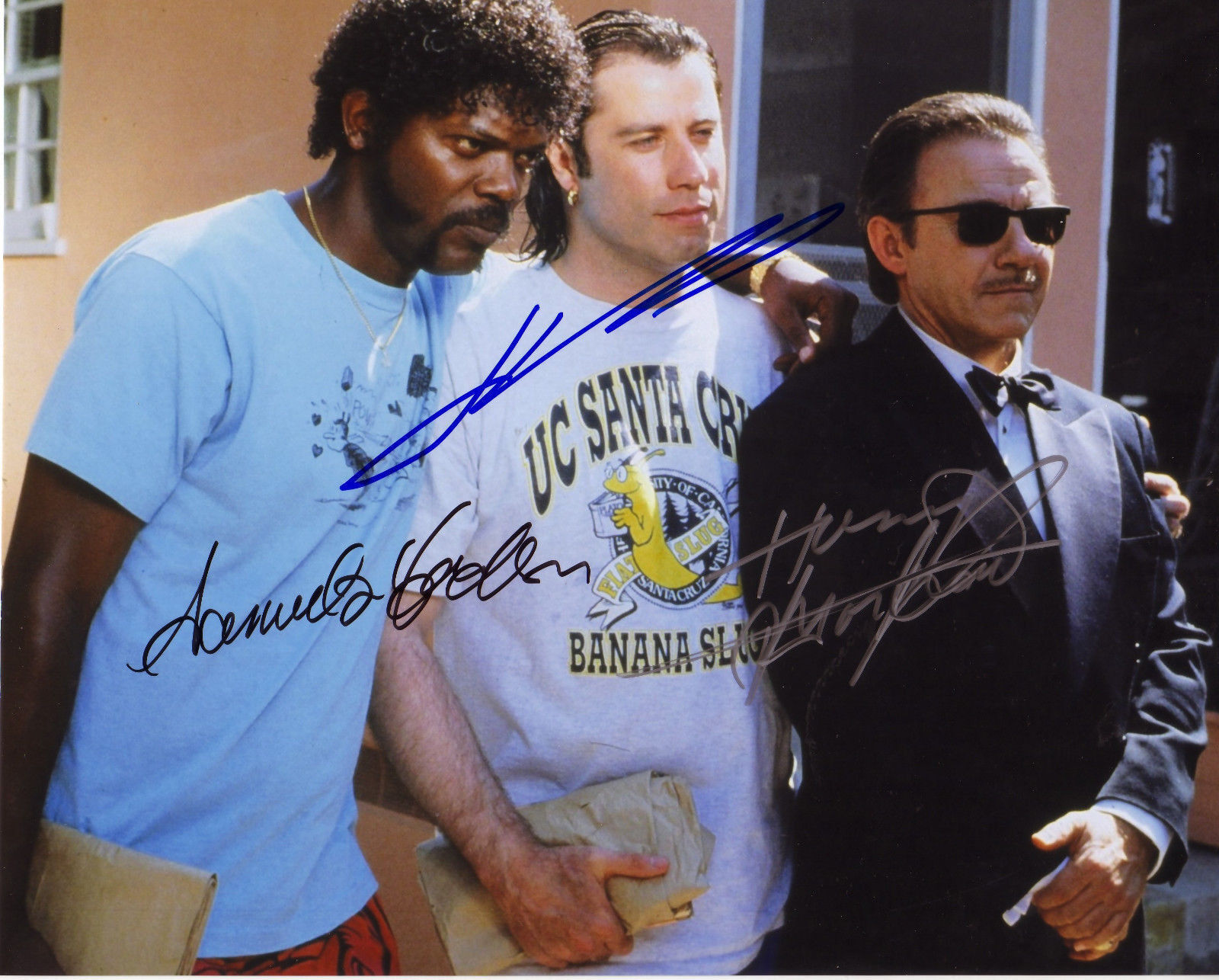 PULP FICTION CAST AUTOGRAPH SIGNED PP Photo Poster painting POSTER