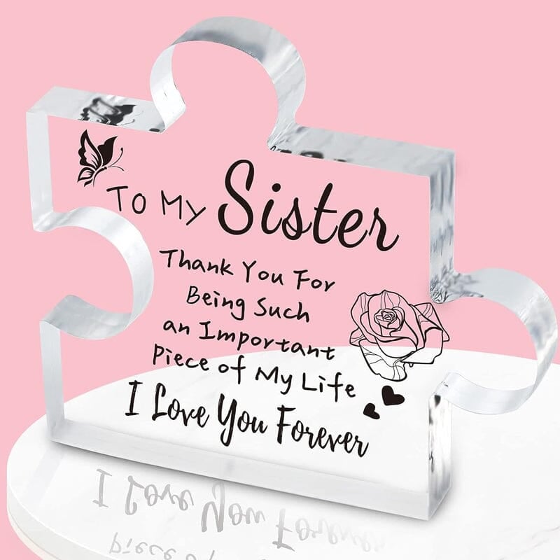 💓$9.99💓 - Mother's Day Father's Day Acrylic Puzzle Ornament Ornaments