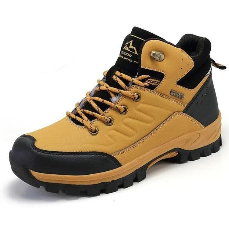  Men Waterproof Orthopedic Shoes Anti-shock Winter Boots Radinnoo.com
