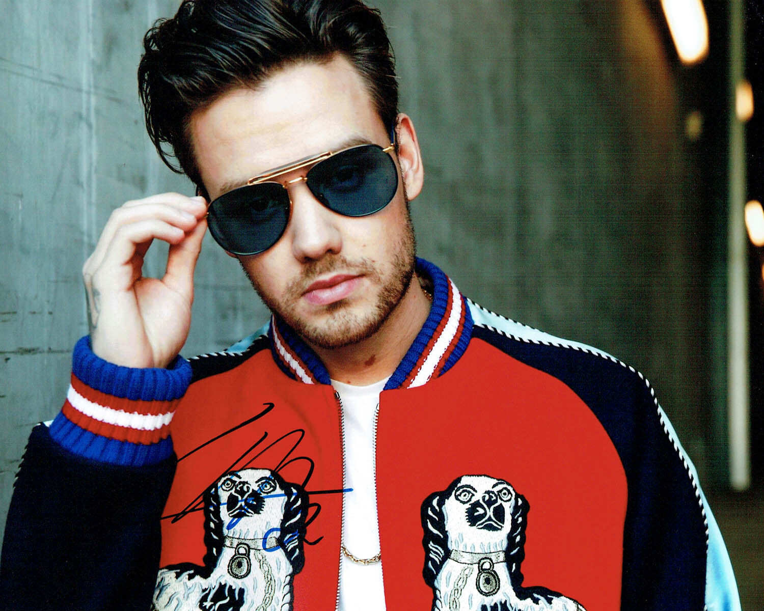 Liam PAYNE One Direction Singer SIGNED Autograph 10x8 Photo Poster painting 3 AFTAL COA