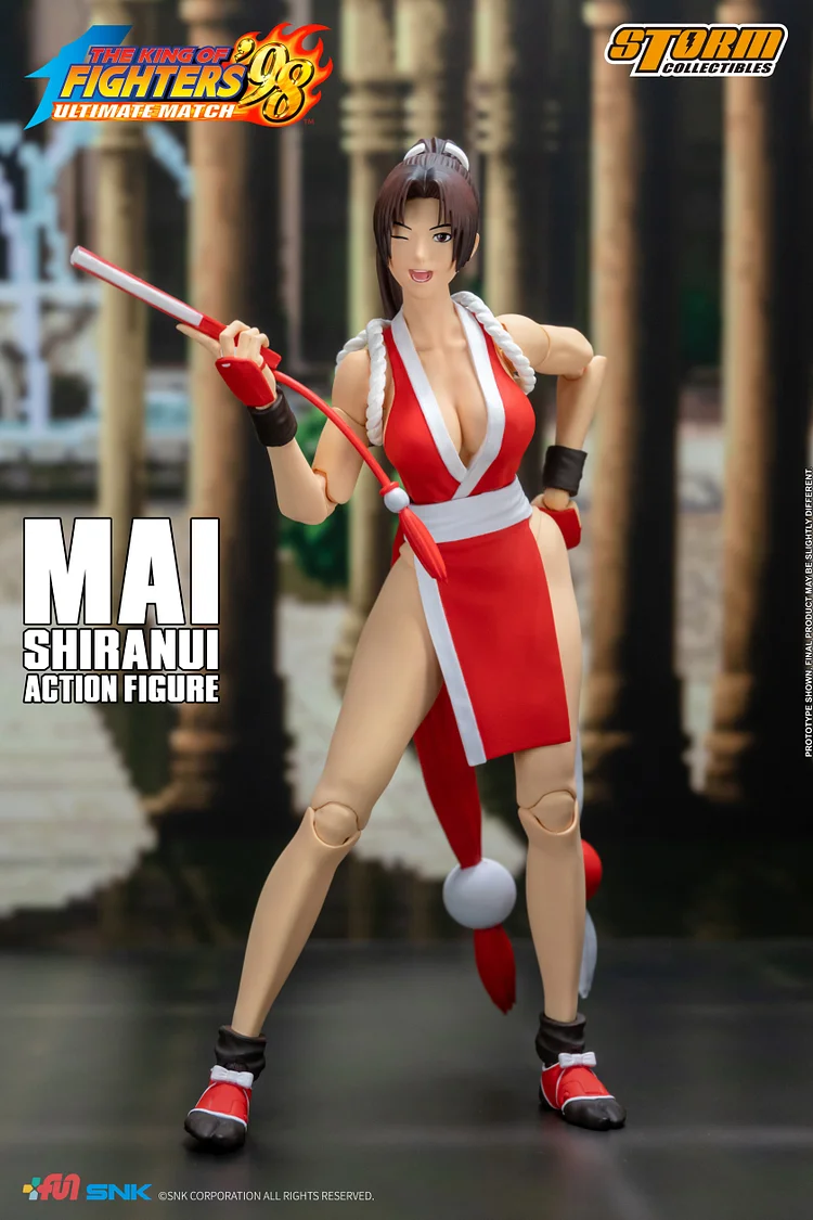 Pre-order Storm Collectibles MAI SHIRANUI - KOF'98 UM Action Figure