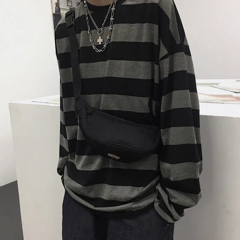 Punk T Shirt Women Tshirt Streetwear Shirts  Japanese Couple Clothes Kawaii Plus Size Women Womens Clothing Long Sleeve Gothic