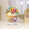 Diamond Painting Acrylic Flower Cake Table Top Ornament Kits for Home Decor