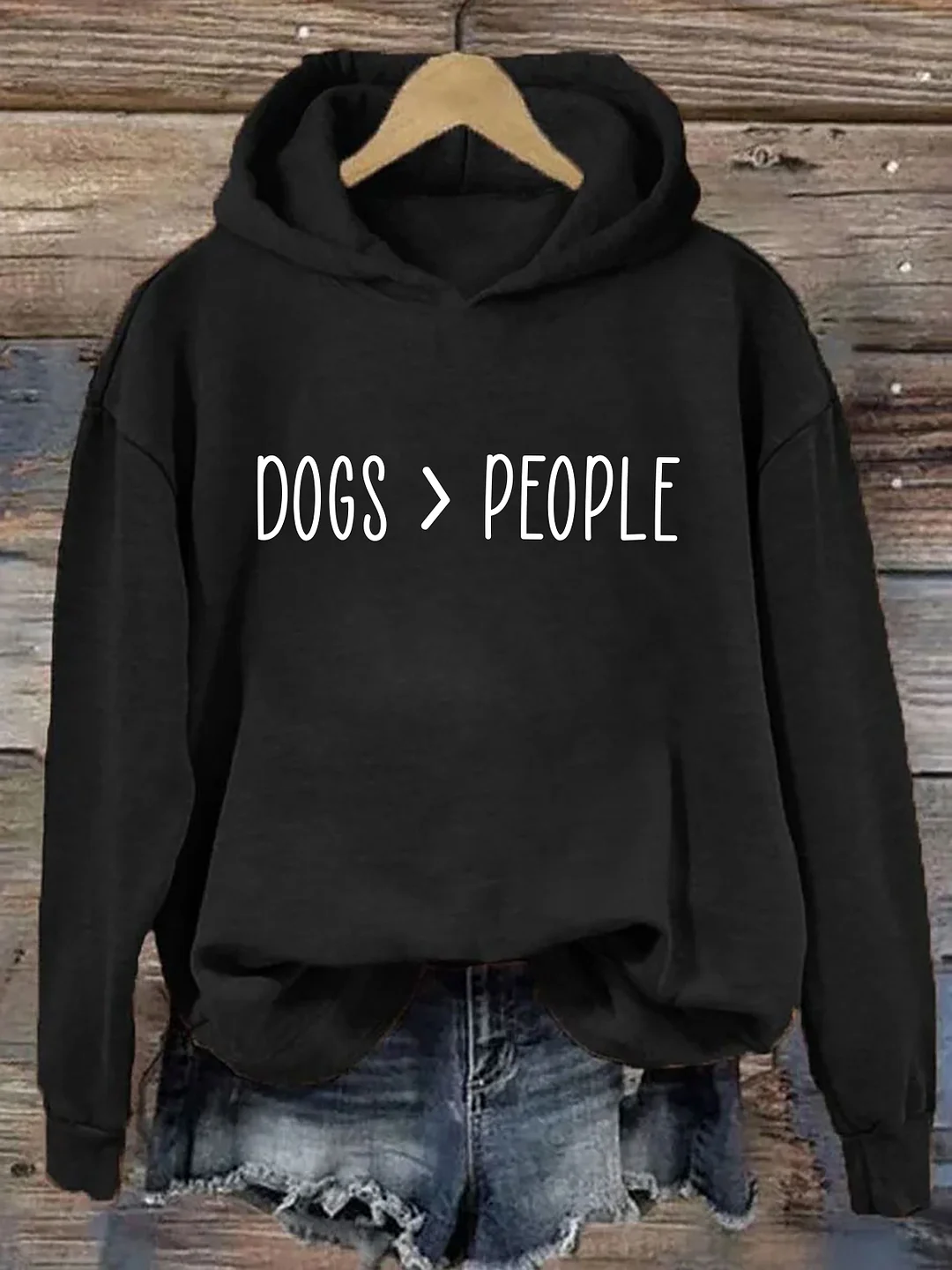 Dogs Over People Hoodie
