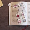 3Pcs DIY Rose Diamond Painting Bookmarks