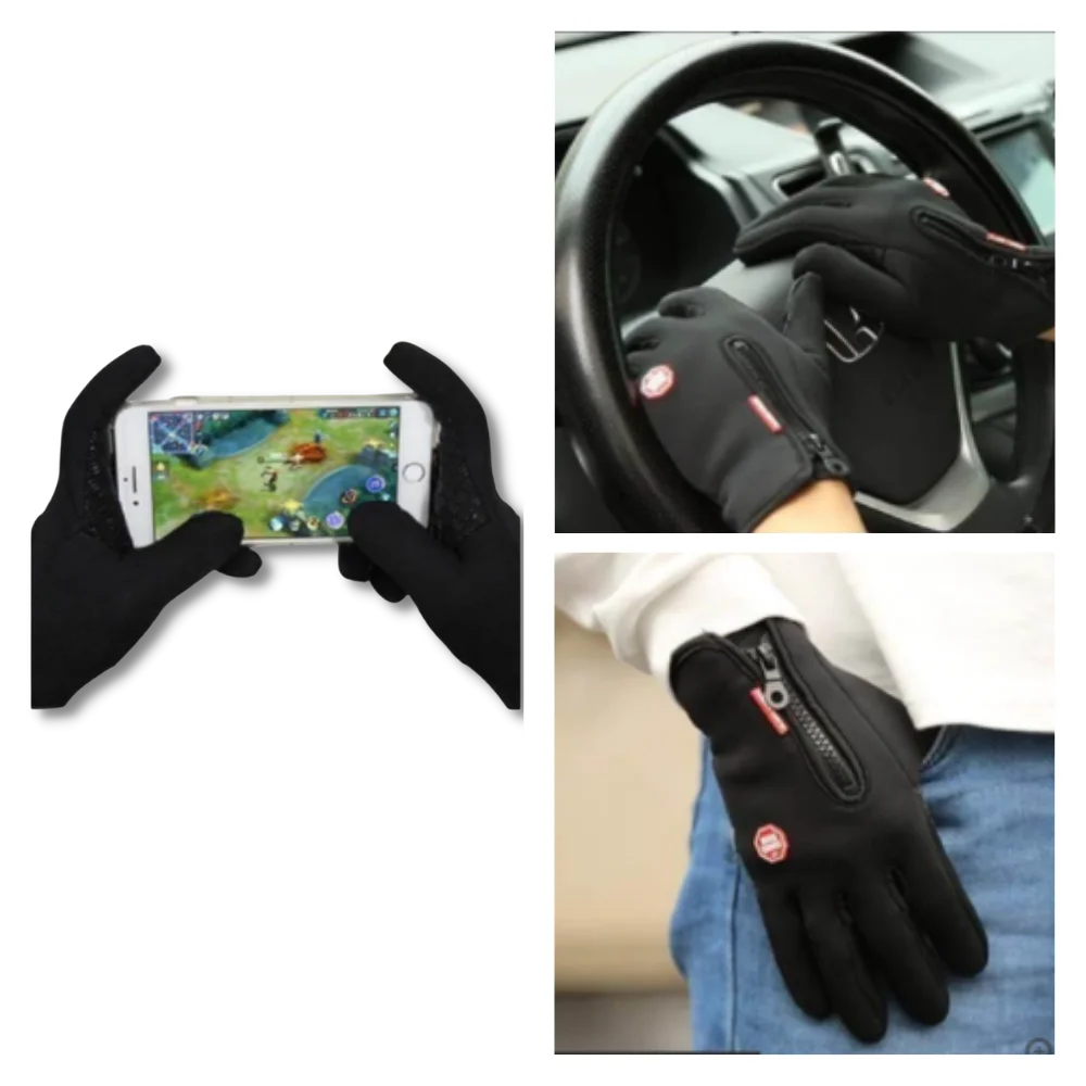 Unisex Warm Thermal Gloves Cycling Running Driving Gloves